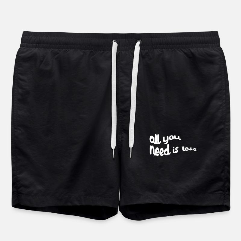 Umweltschützer Umweltschutz Umwelt Erde Statement - Badeshorts - Schwarz