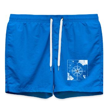 Conception nautique de boussole vintage - Short de bain - cobalt blue - Devant