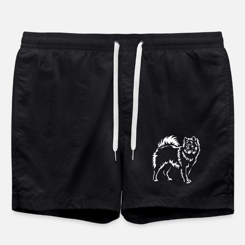Eurasier "Black Edition" - Badeshorts - Schwarz