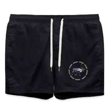 VIXEN - Swim Trunks - black - Front - AI Model Male 185 light (185cm)