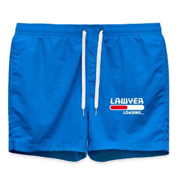 Déclaration de carrière Succès Avocat Profession Travail - Short de bain - cobalt blue - Devant