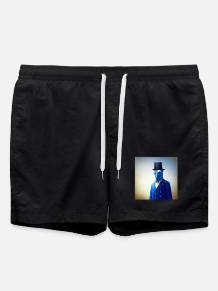 Surrealist 05 - Swim Trunks - black