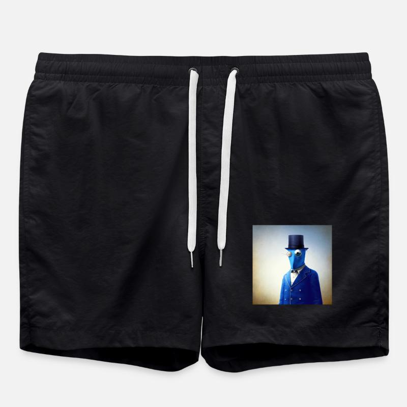 Surrealist 05 - Badeshorts - Schwarz