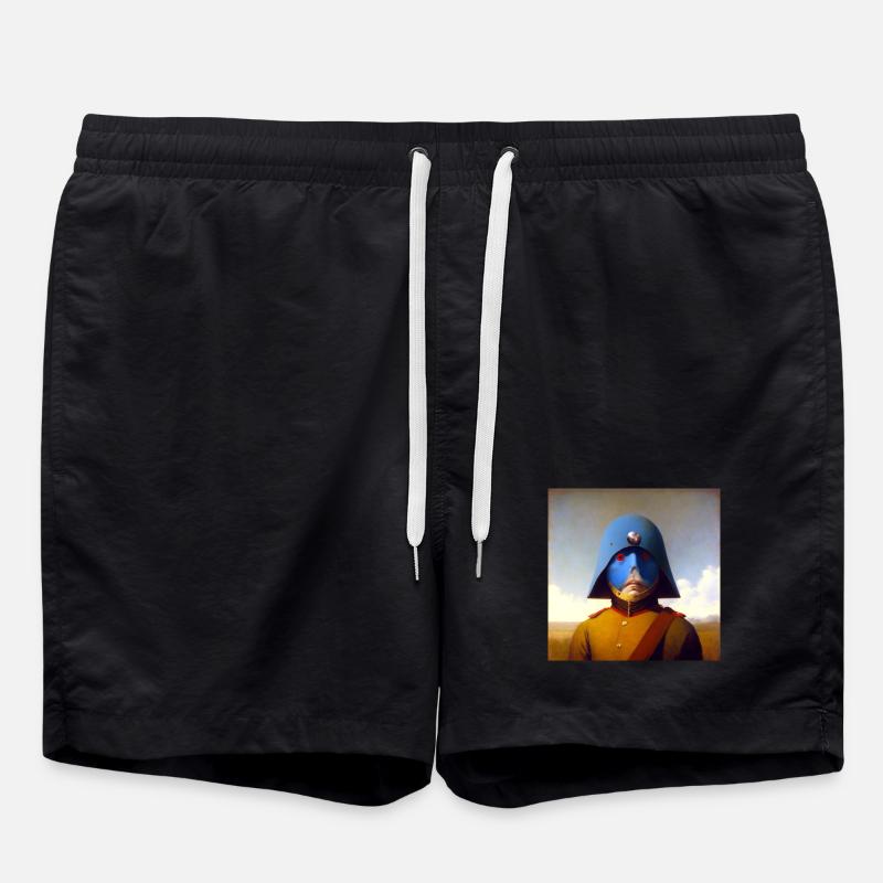 Surreal 10 - Swim Trunks - black
