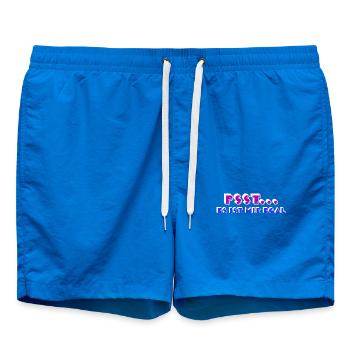 Ist Mir Wurscht Statement Haltung Relax Egal - Badeshorts - Cobalt blue - Vorne