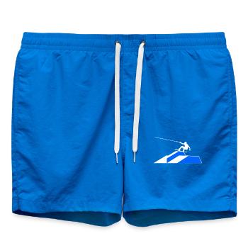 Wakeboard, Stunt, Kitesurfer, Water Sports, Wakesurfing - Swim Trunks - cobalt blue - Front