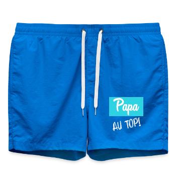 PAPA - Short de bain - cobalt blue - Devant