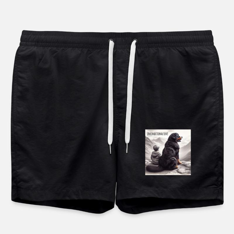 Bouvier bernois - Short de bain - noir
