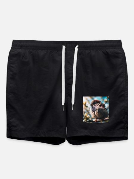 Sparrow - Swim Trunks - black