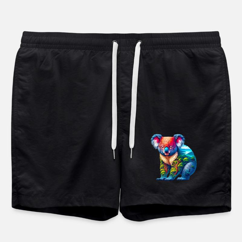 Koala - Short de bain - noir