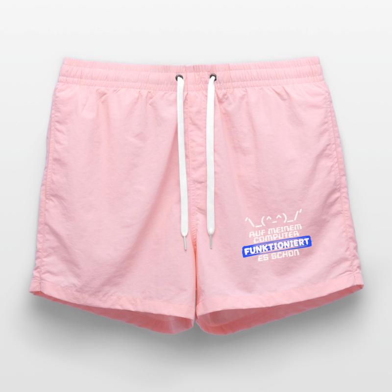 Computer Developer Software Developer Statement Swim Trunks