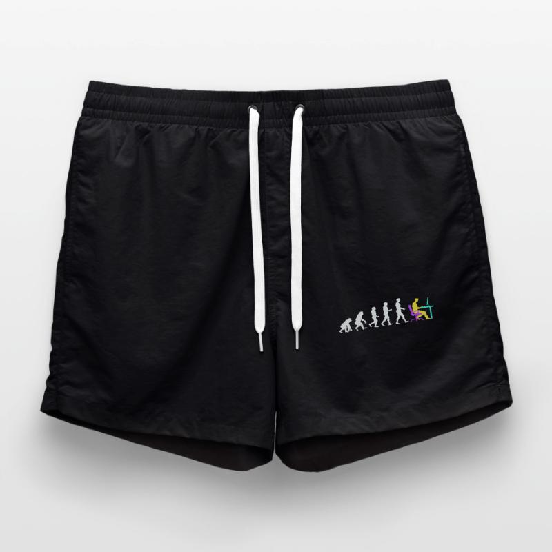 Developer Evolution Computergeek Open Source Swim Trunks