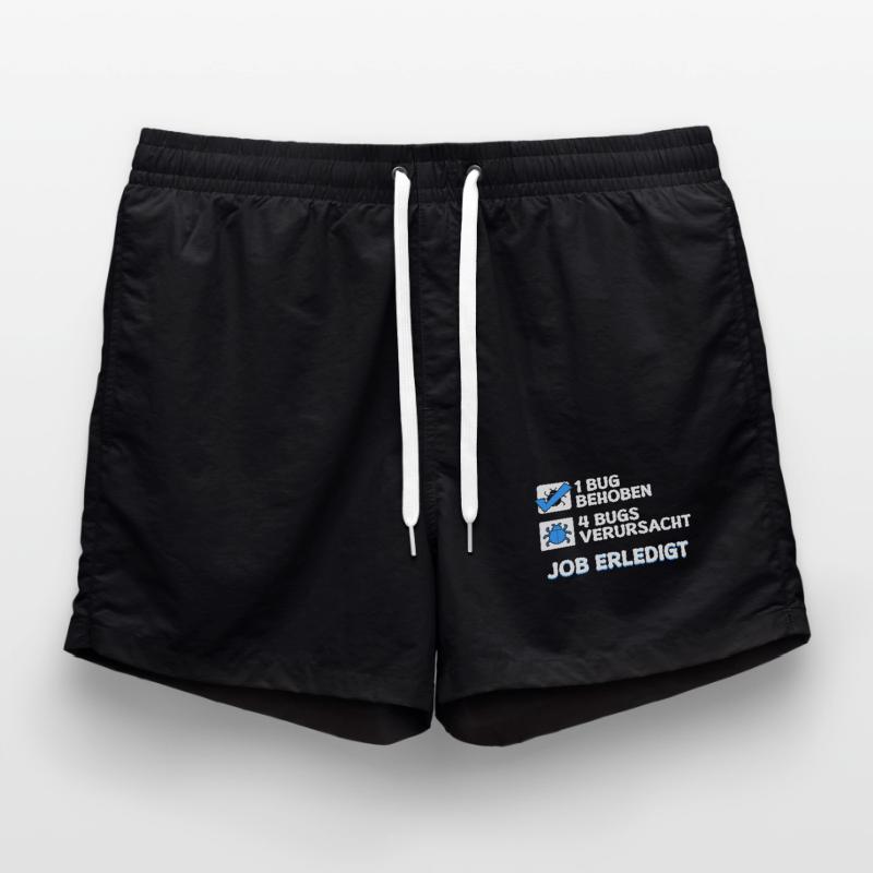 Developer Coden Skripting Bugs Debug Bugfixing Swim Trunks