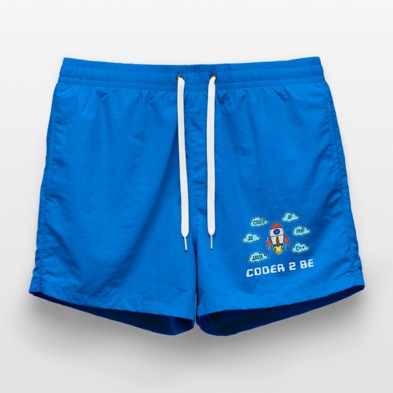 Developer Statement Css Php Java C++ Programmierer Badeshorts