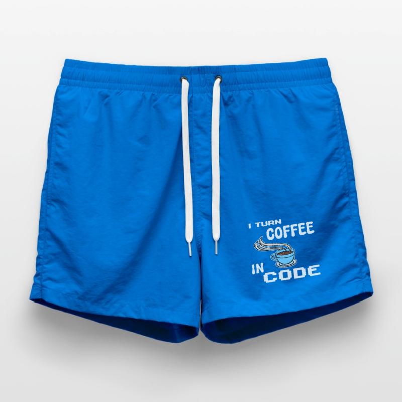Developer Computerfreak Statement Programmierer Badeshorts