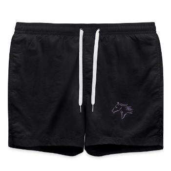 Tête de cheval rapide - Short de bain - noir - Devant - AI Model Male 185 light (185cm)