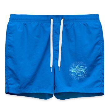 Hai Aboriginal Muster Australien Schattierungen Blau - Badeshorts - Cobalt blue - Vorne