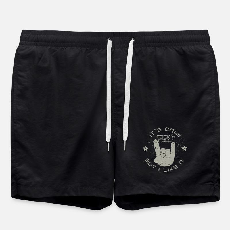 uniquement du Rock 'n' Roll - Short de bain - noir