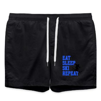 Ski Snowboard Sports d’hiver Hiver - Short de bain - noir - Devant - AI Model Male 185 light (185cm)