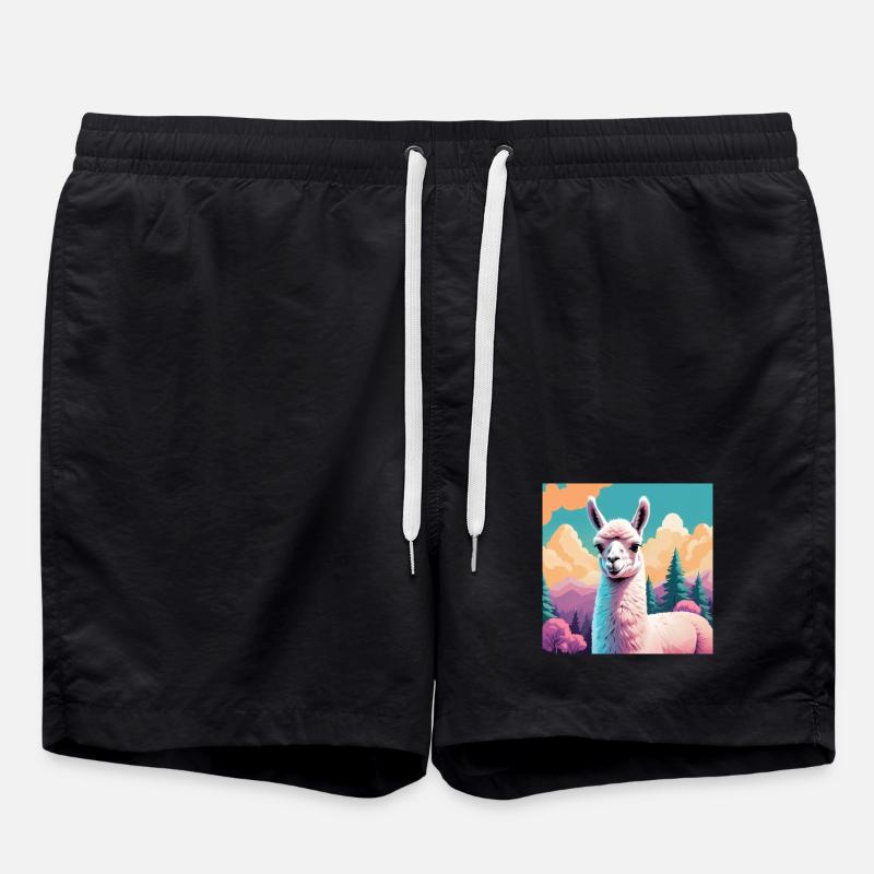 Lama - Swim Trunks - black