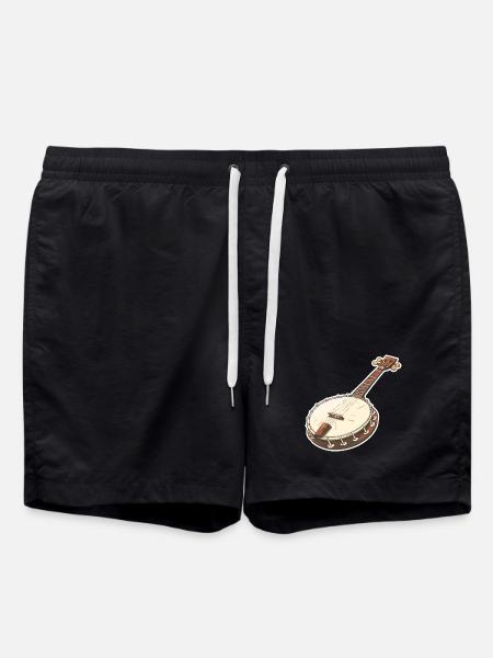 Banjo Graphics - Swim Trunks - black