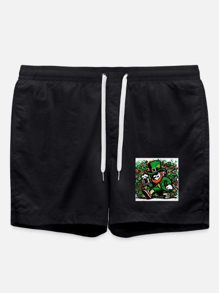Leprechaun Ireland - Swim Trunks - black