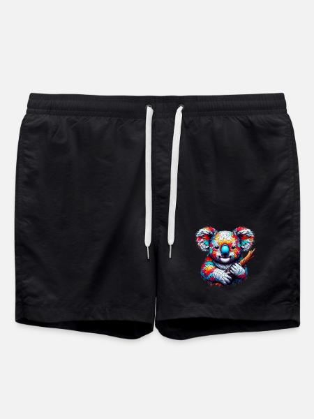 Koala - Swim Trunks - black