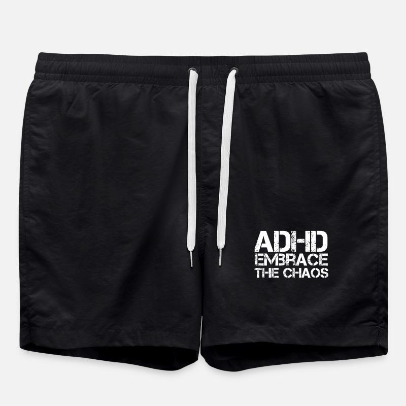 ADHD - Swim Trunks - black