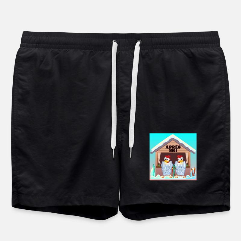 APRÈS SKI - POULET D’HIVER VOLAILLE - Short de bain - noir