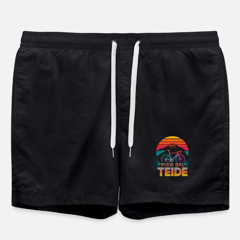 Pico del Teide Cycling Adventure - Swim Trunks - black