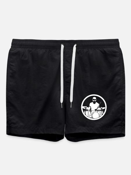 Drummer - Swim Trunks - black
