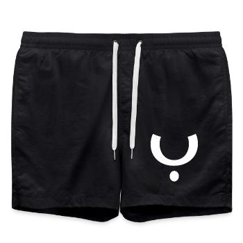 Yoga - Badeshorts - Schwarz - Vorne - AI Model Male 185 light (185cm)