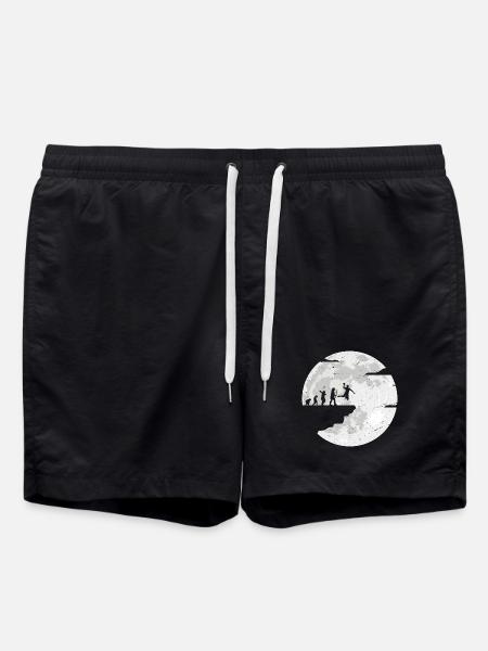 Moon Evolution Celebration - Swim Trunks - black