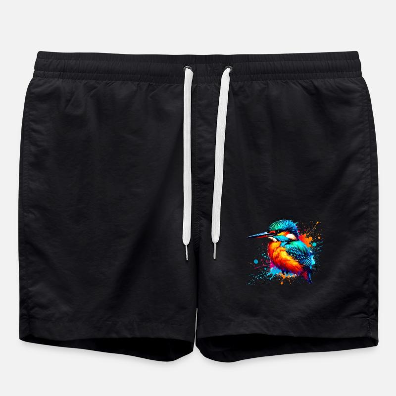 Kingfisher - Swim Trunks - black