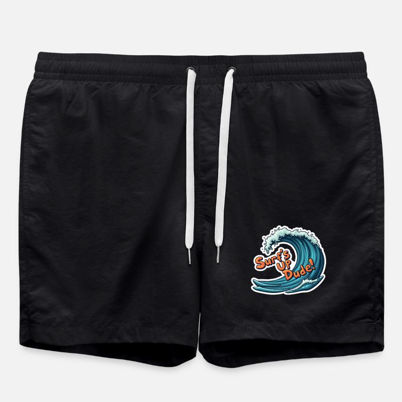 Surfe dessus, mec ! - Short de bain - noir