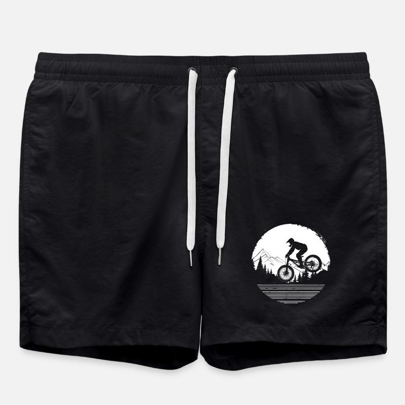 Amateurs de VTT - Short de bain - noir