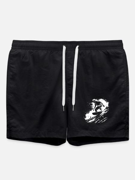 Surfing - Swim Trunks - black