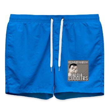 I Only Cry at Amateur Cuddlers - Badeshorts - Cobalt blue - Vorne