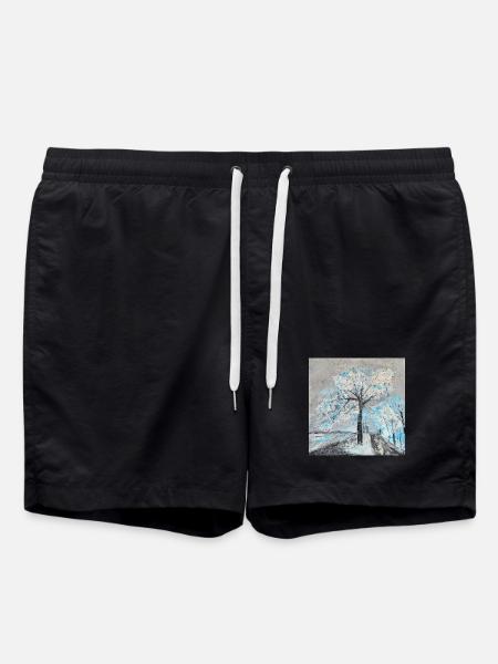 winter - Swim Trunks - black