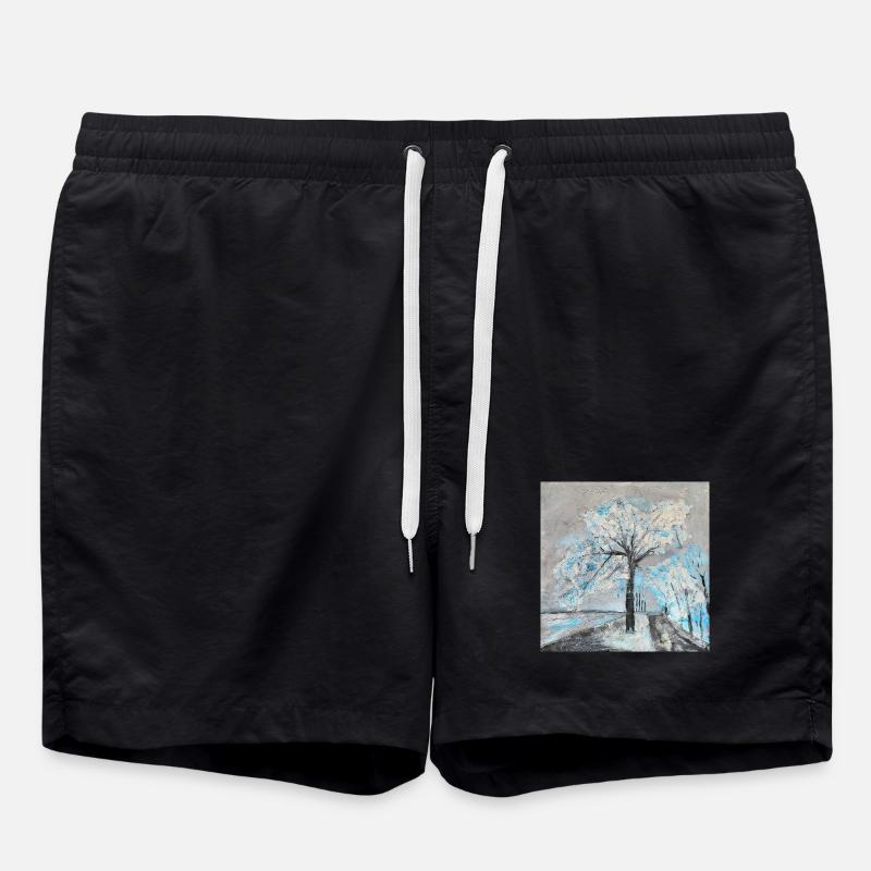 winter - Swim Trunks - black