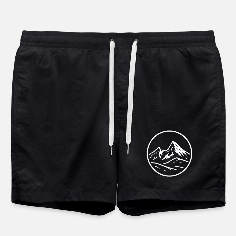 Watzmann - Swim Trunks - black