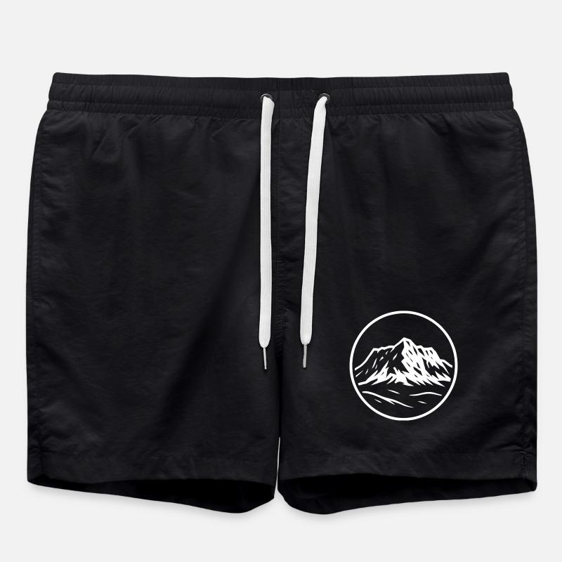 Zugspitze - Swim Trunks - black