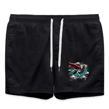 Super chien braque de Weimar Weimi Cape Cape cadeau - Short de bain - noir - Devant - AI Model Male 185 light (185cm)