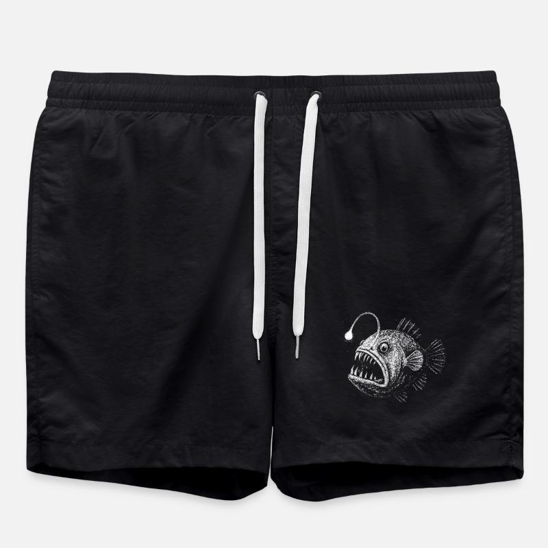 Frogfish - Swim Trunks - black