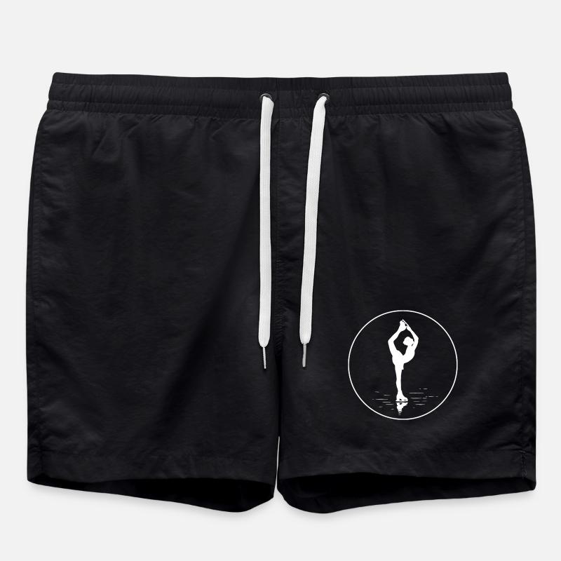 Elegance on runners - Swim Trunks - black
