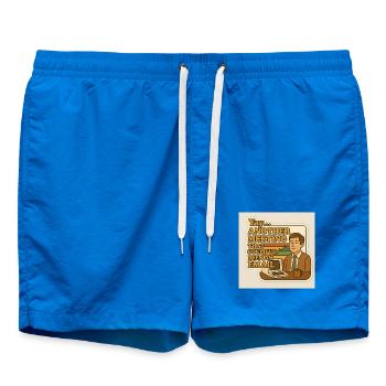 Une réunion qui aurait pu être un e-mail - Short de bain - cobalt blue - Devant