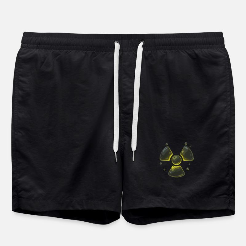 Radioactive - Swim Trunks - black