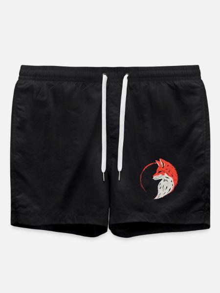 Enso Fox - Swim Trunks - black