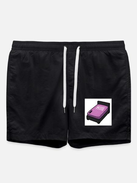 Short-term alarm with sleep mode - Swim Trunks - black