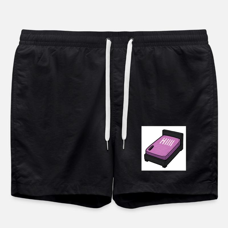 Kurzzeit-Alarm mit Schlafmodus - Badeshorts - Schwarz